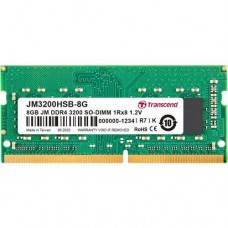 Transcend JetRAM 8GB DDR4 3200MHz Laptop RAM #JM3200HSB-8G